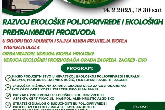 Razvoj ekološke poljoprivrede