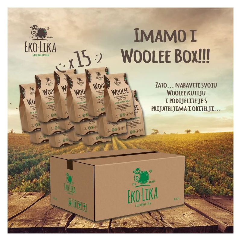 WOOLEE BOX - Eco organic fertilizer - 30 L Price